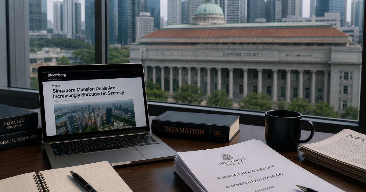 Singapore court orders Bloomberg to pay ministers damages Singapore court orders Bloomberg to pay ministers damages