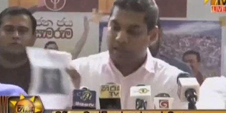 Sri Lankan lawmakers intimidating journalists over NYT article