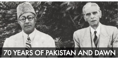 Top daily starts another history project: '70 years of Pakistan and Dawn'