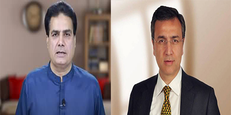 Treason case registered against journalists Sabir Shakir and Moeed Pirzada