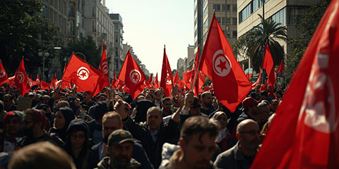 Tunisia protests revive press freedom concerns Tunisia protests revive press freedom concerns