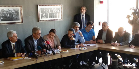 Turkey can jail Cumhuriyet staff 'at any minute', lawyers say