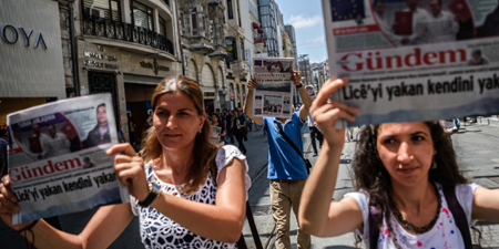 Turkey sentences four journalists to jail on terror charges 