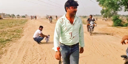  TV journalists attacked by illegal sand miners in India