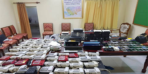 Two Cambodian journalists detained over cyber scam torture video