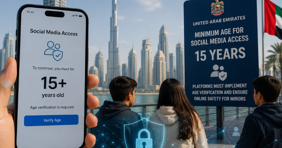 UAE sets minimum social media age at 15 in Arab world first UAE sets minimum social media age at 15 in Arab world first