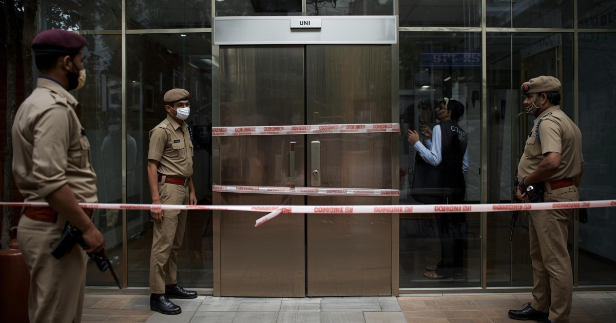 UNI office sealing sparks press freedom concerns in India