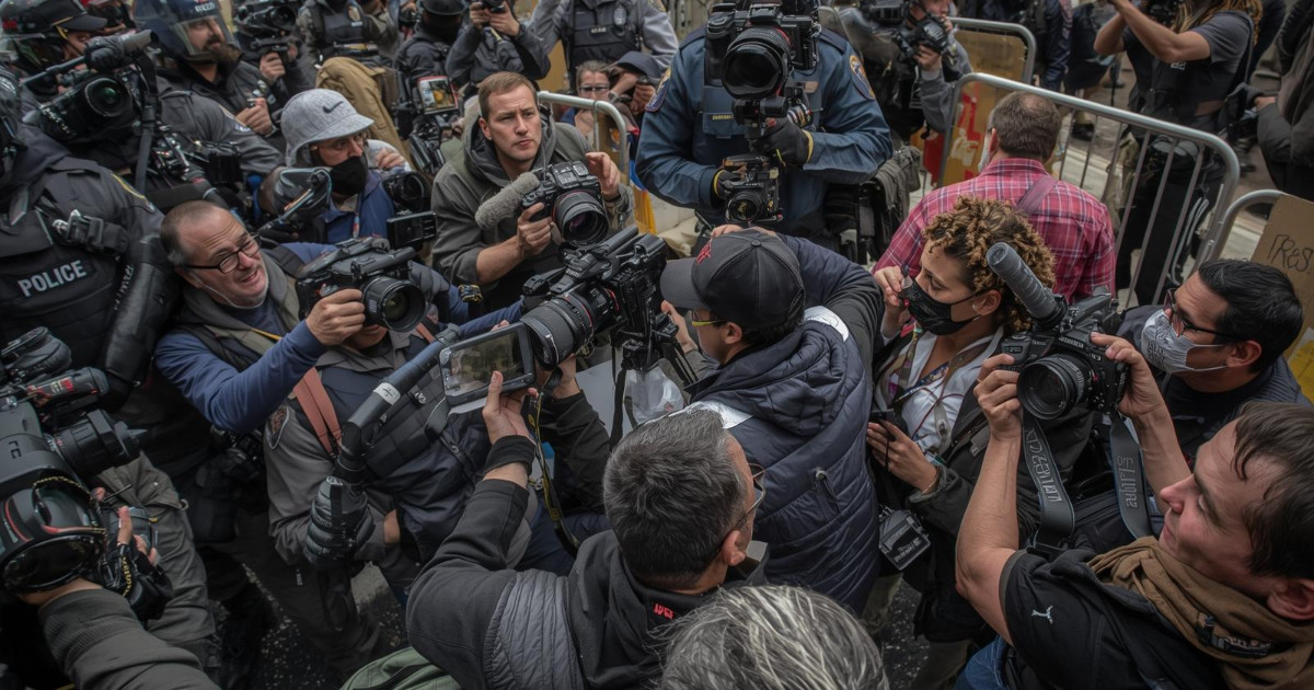 Violence against journalists in the US draws advocacy group calls Violence against journalists in the US draws advocacy group calls