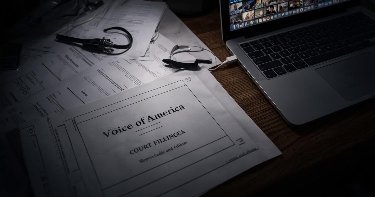 VOA journalists sue, alleging White House propaganda control