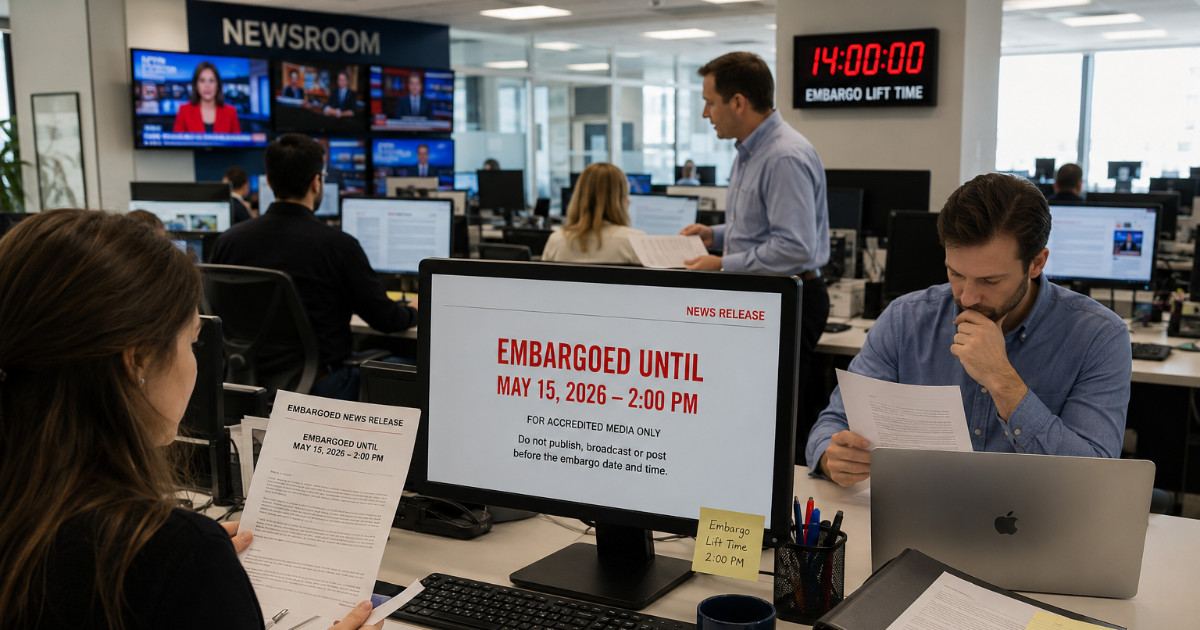 What is an embargo in journalism? Understanding how news embargoes work