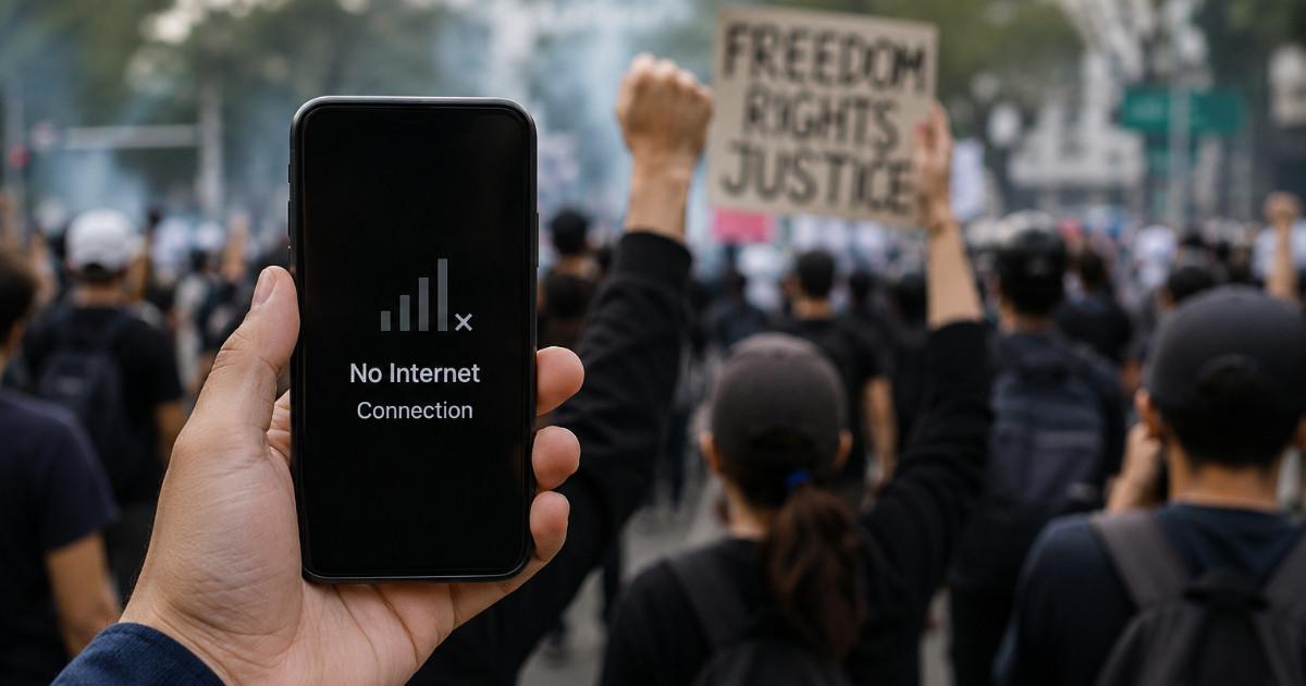 Why governments shut down the internet during protests